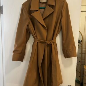 Fleurette luxury brand 100% cashmere trench